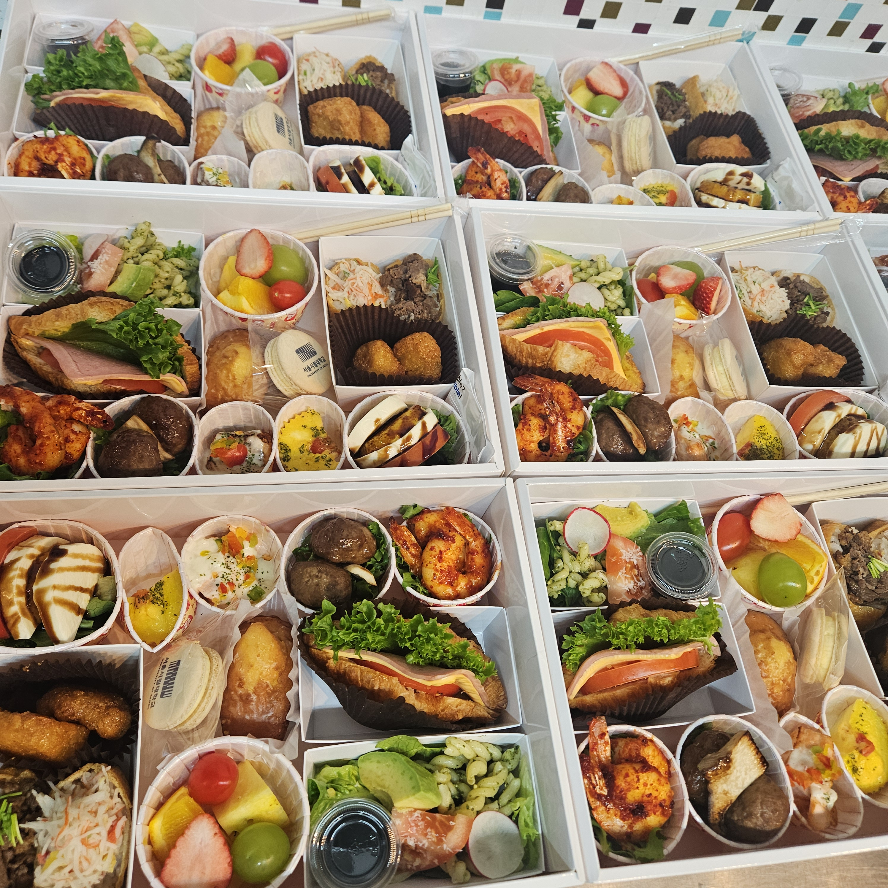 프리미엄 정찬 도시락