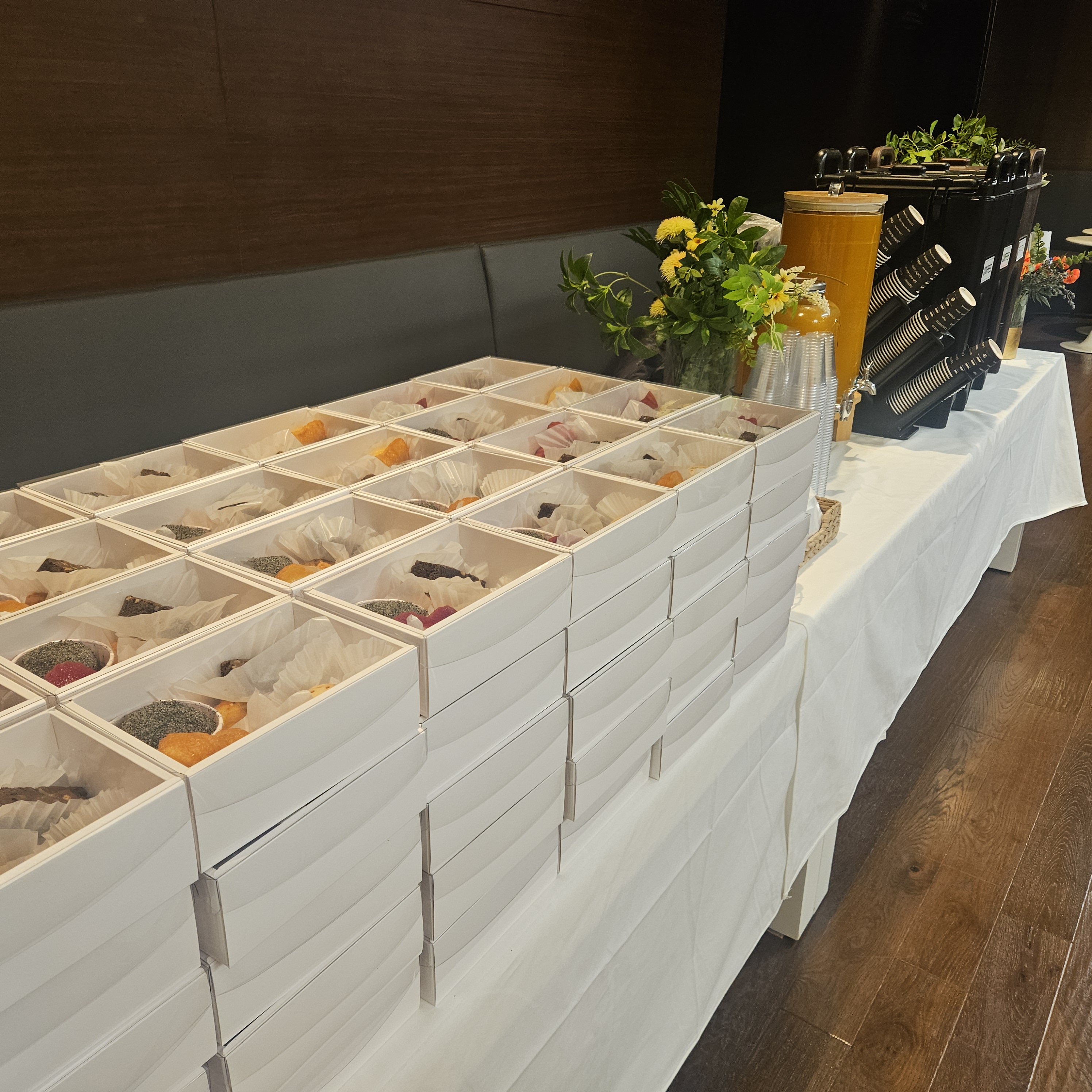 박스케이터링 대량 준비